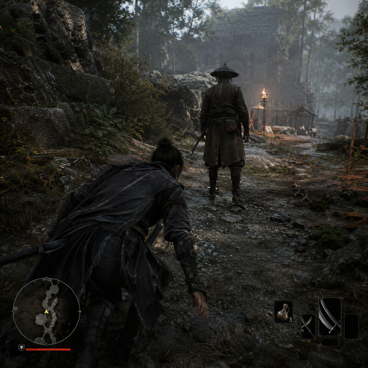 ATTACK FROM BEHIND