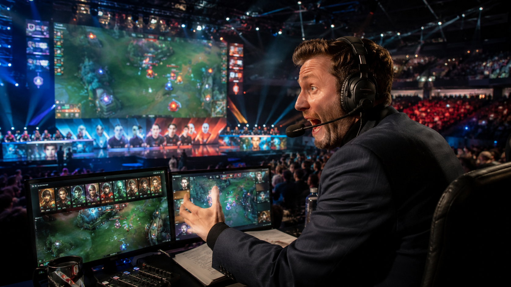 Live Commentary Grand Finals Broadcast