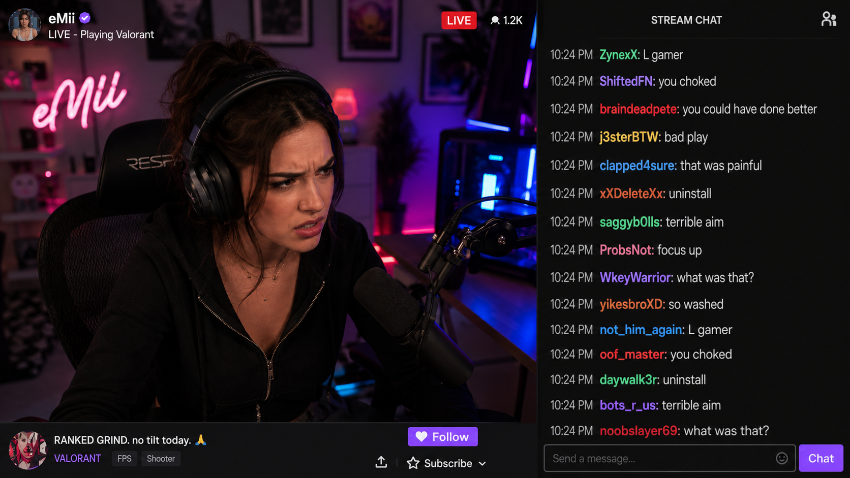 salty comments