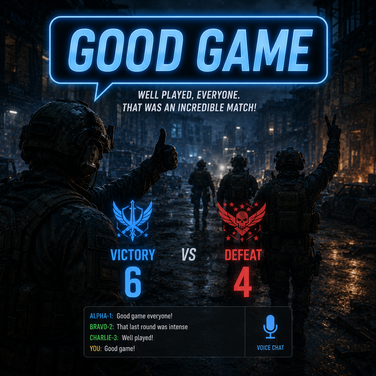 GOOD GAME