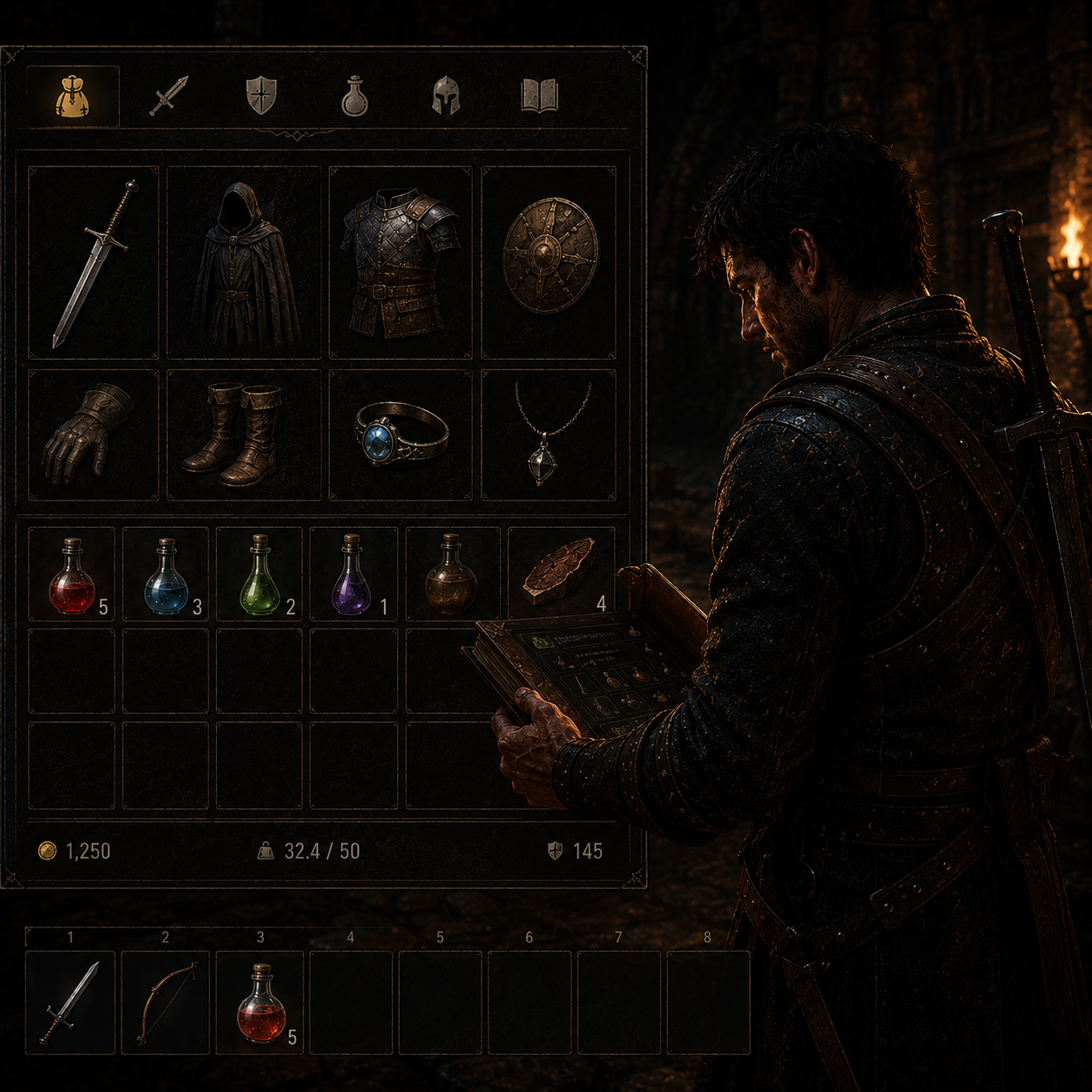 LET ME CHECK MY INVENTORY