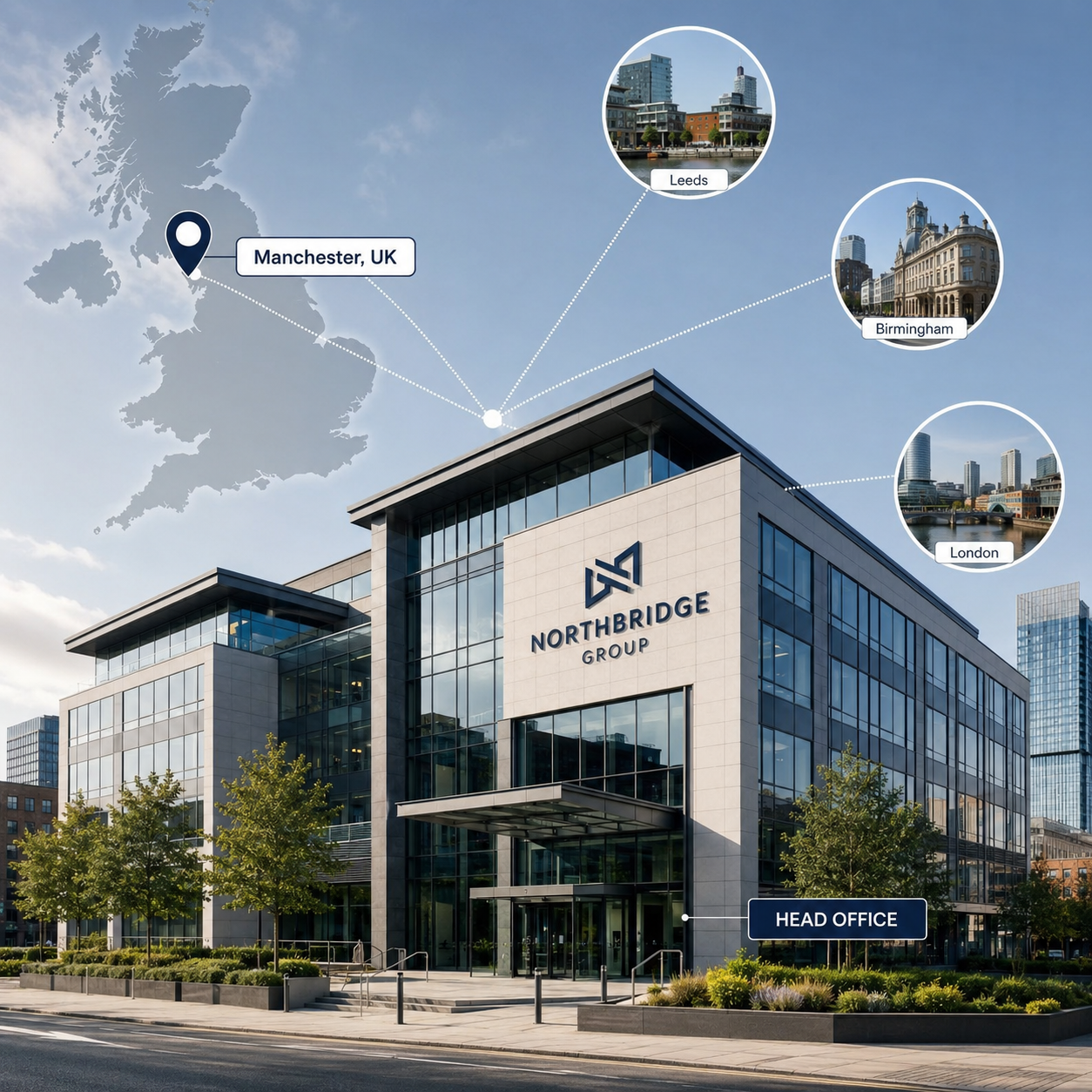 OUR HEAD OFFICE IS IN