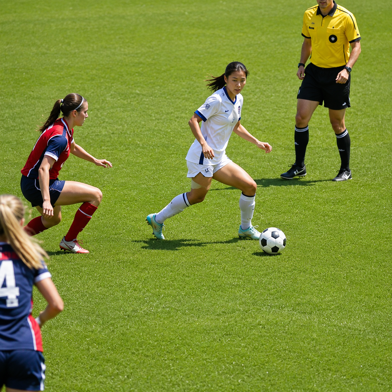 PLAY IN MIDFIELD