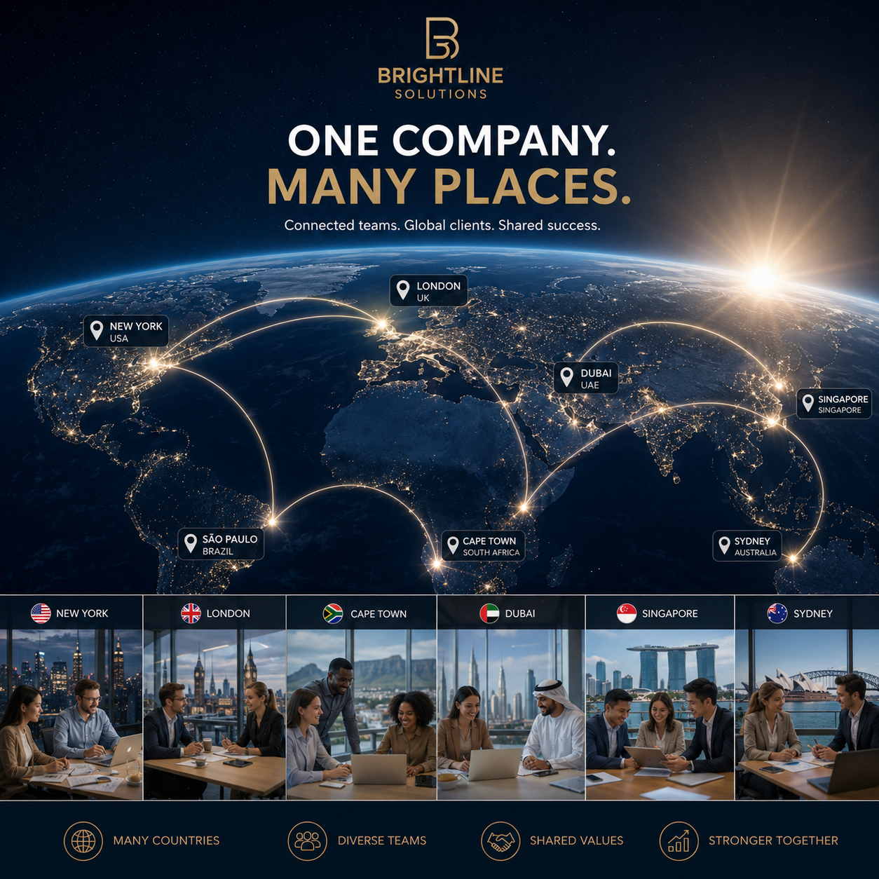 WE ARE A GLOBAL COMPANY