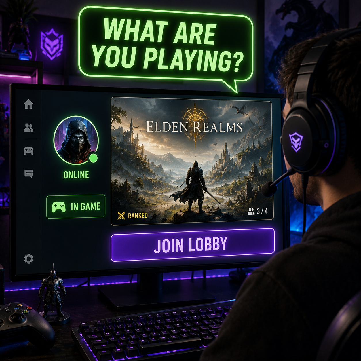 WHAT ARE YOU PLAYING