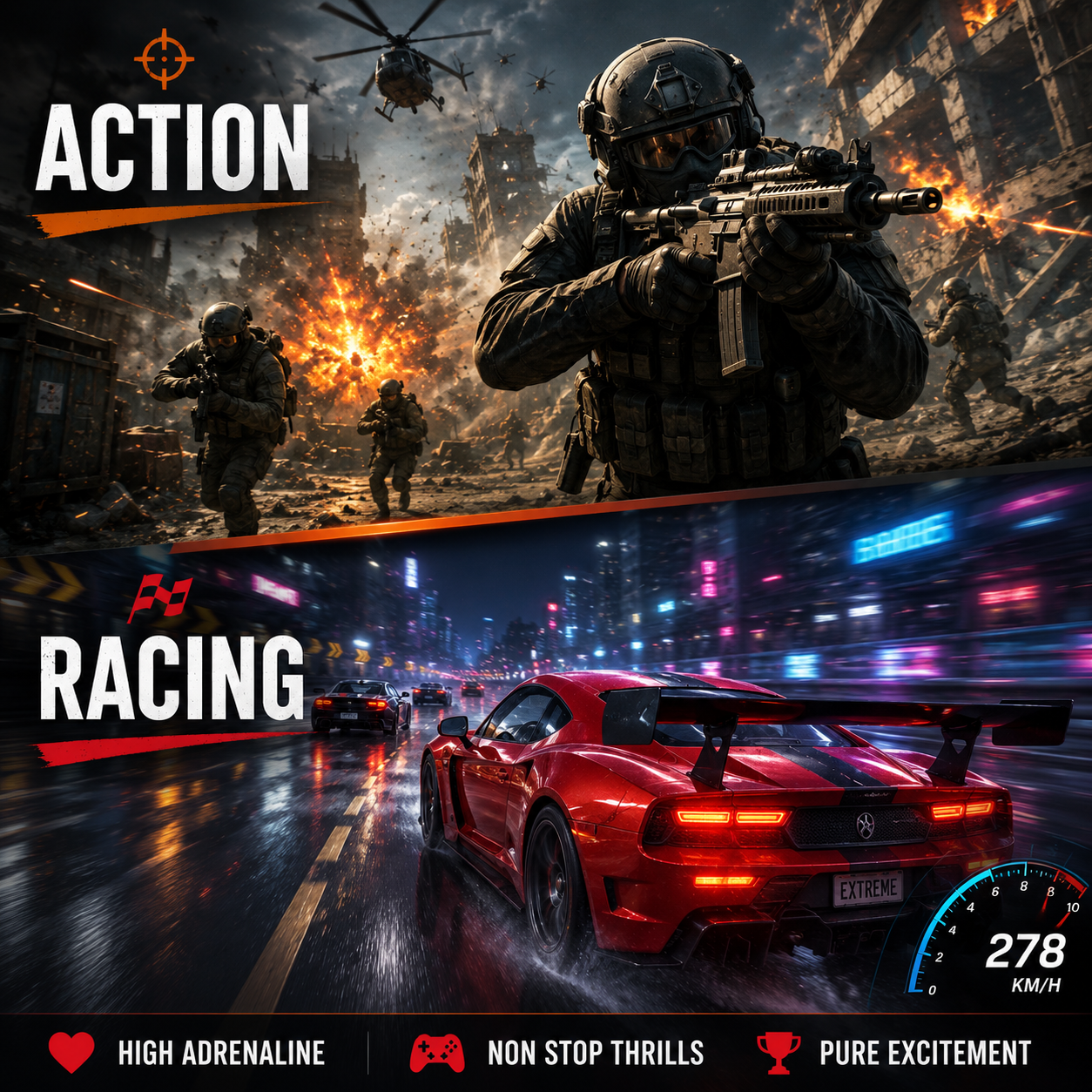 WHAT KIND OF GAMES DO YOU LIKE